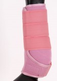 Fesselkopfgamaschen rosa pink vorne od. hinten