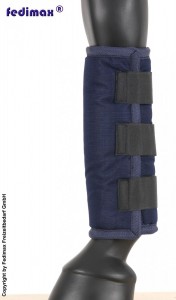Stallgamaschen 1 Paar 600 D blau vorne / hinten