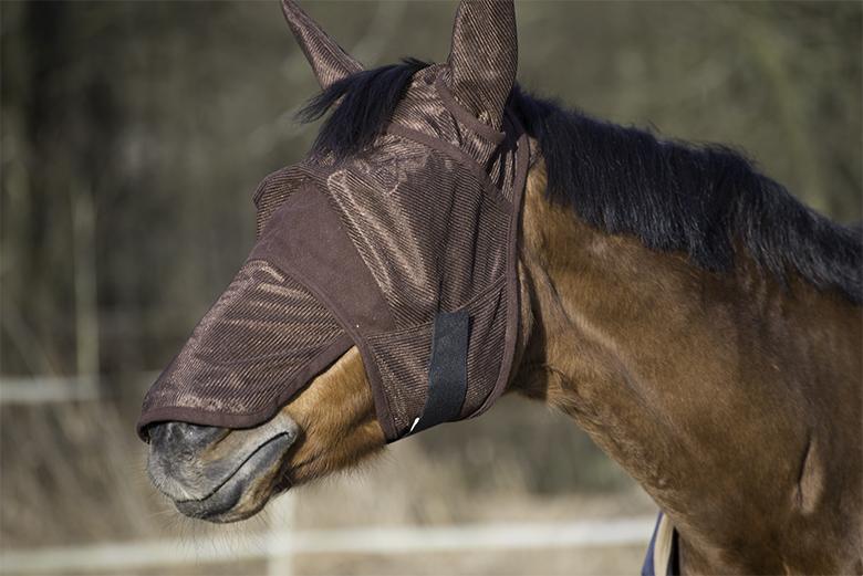 Fliegenmasken für Pferde