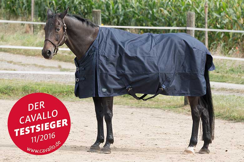 Regendecke Cavallo Testsieger