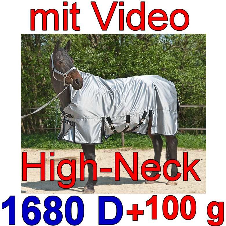 High Neck Pferdedecken Free moving